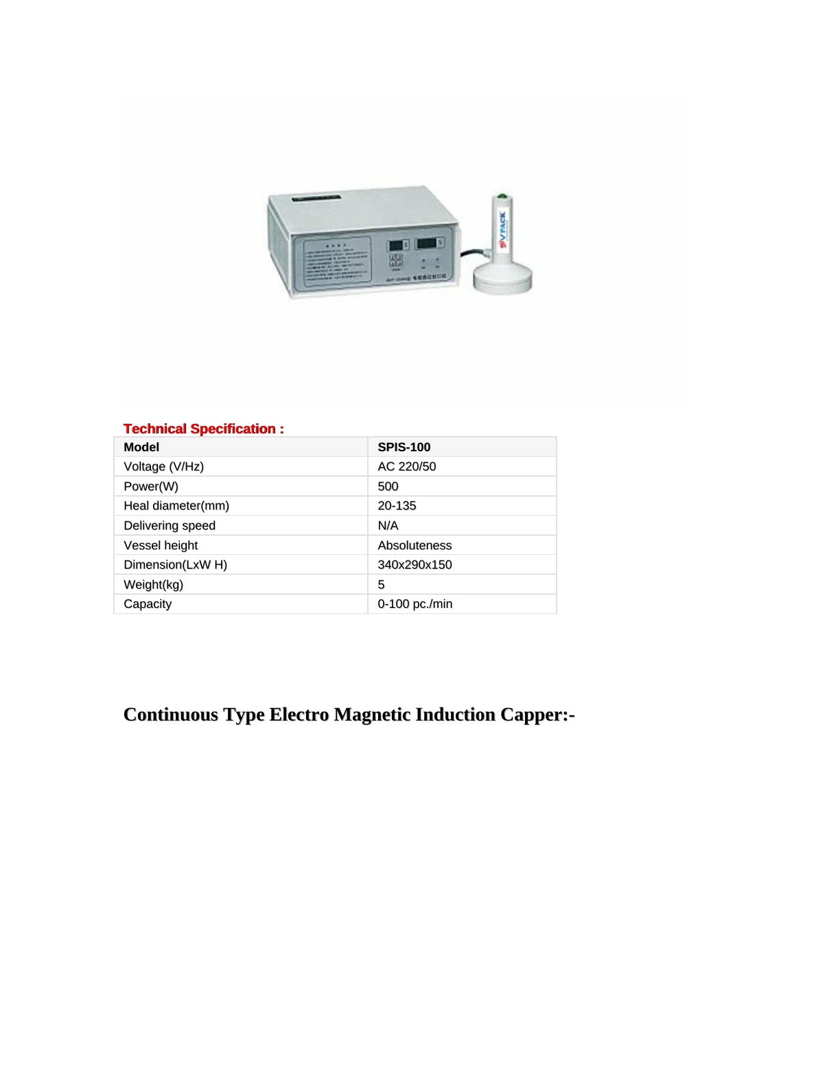 SVPACK catalogue, page 14. Full page text is available below the viewer.