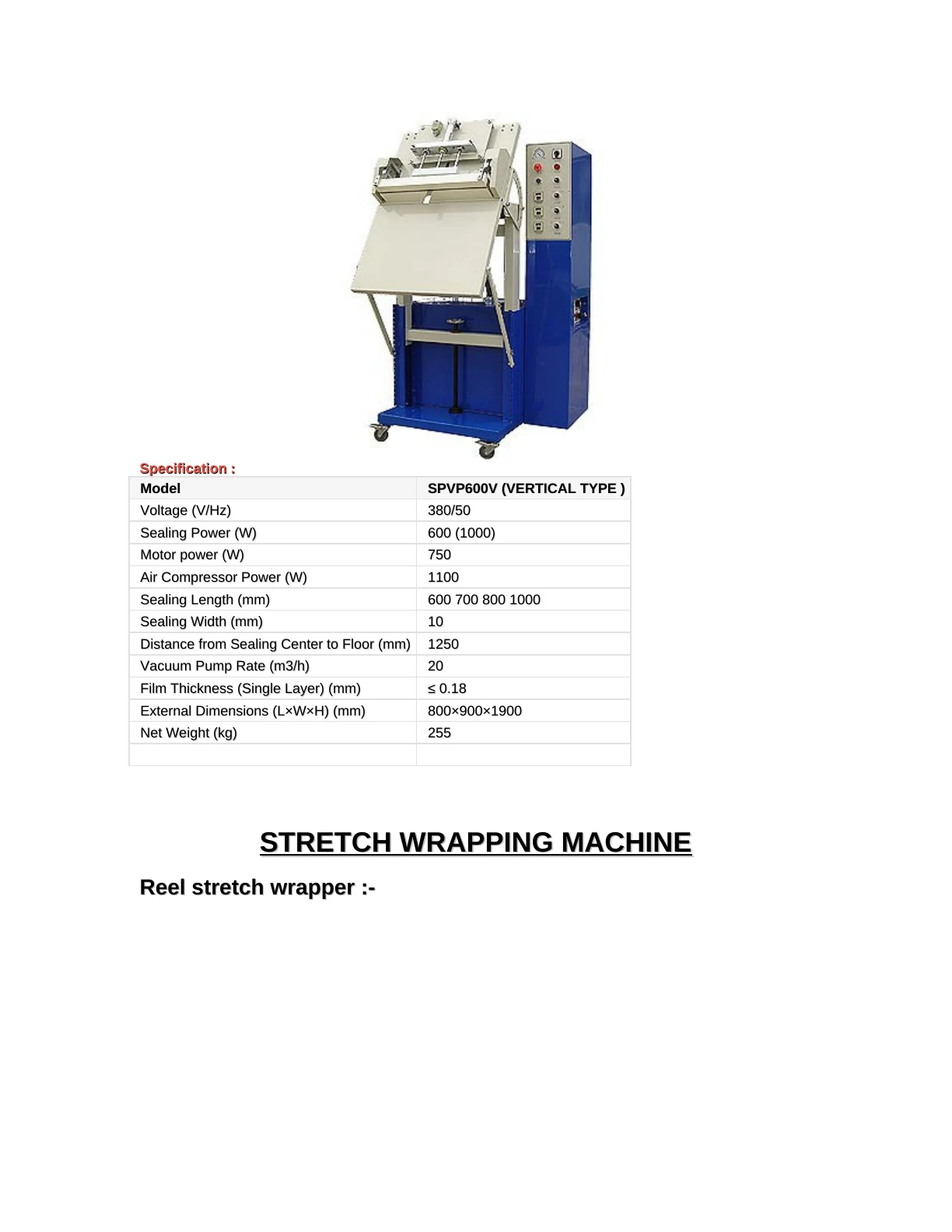 SVPACK catalogue, page 29. Full page text is available below the viewer.