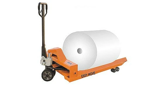 Representative catalogue photograph for Hydraulic Reel Pallet Truck; exact model pictured is not verified